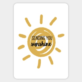 Sending you sunshine Sticker